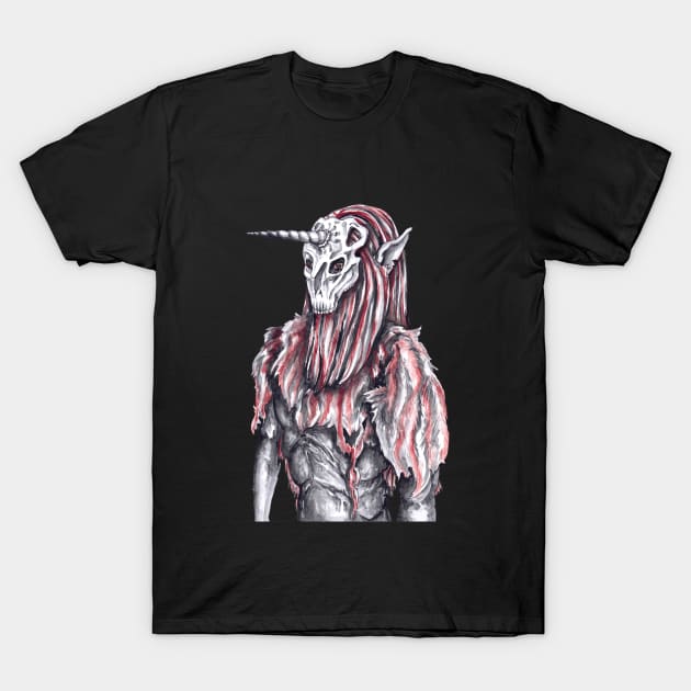 Unicornman T-Shirt by HintermSpiegel